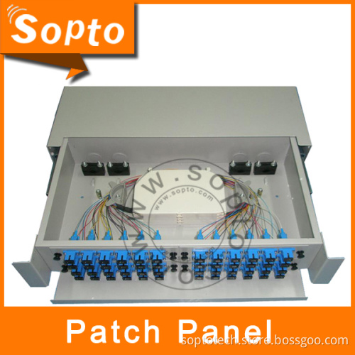 Drawer Type 96 Ports Fiber Optical Patch Panel (SDF-96FCRF)